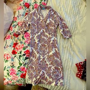 J McLaughlin wrap dress